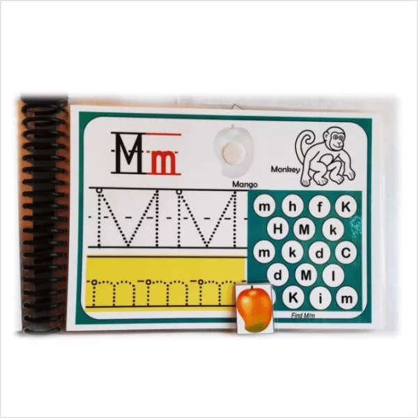 Learn alphabet letters through tracing