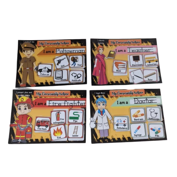 Dress-up sorting mats