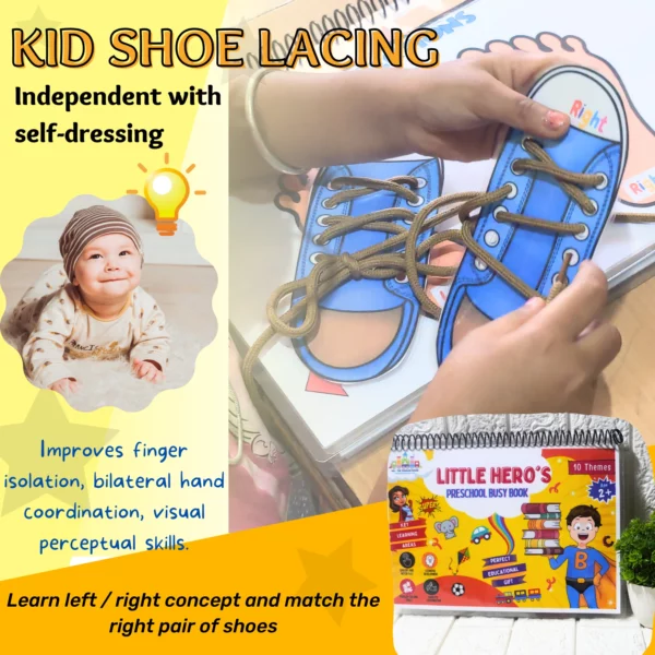 How to tie a shoe