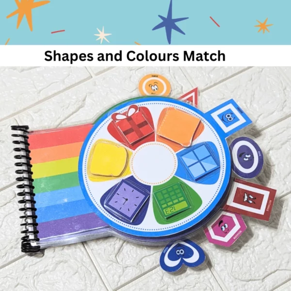 Colorful shape recognition for preschoolers