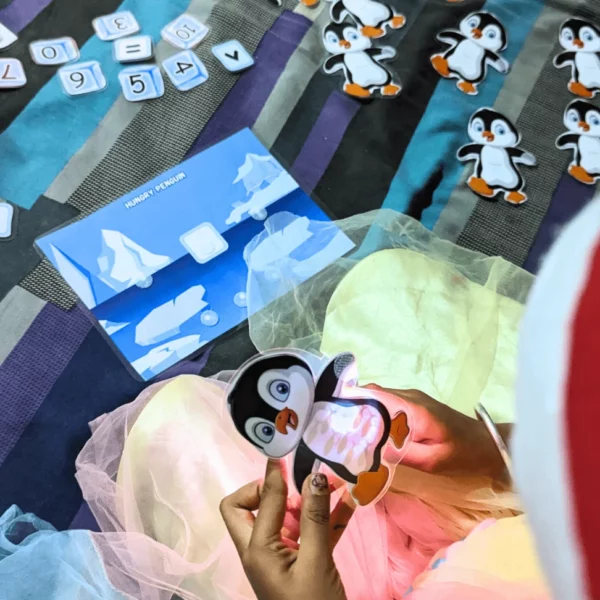 Penguin Flashlight Game