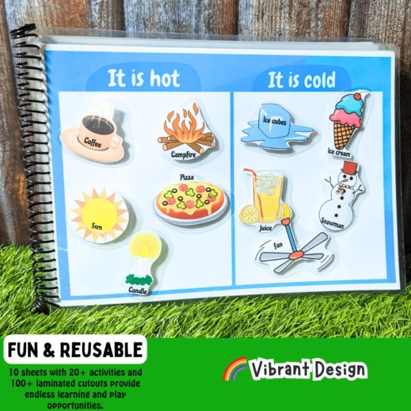 Sensory play activities for weather and seasons
