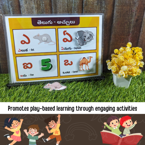 Engaging Telugu Alphabet Learning for Toddlers