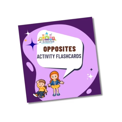 Educational flash cards for language development