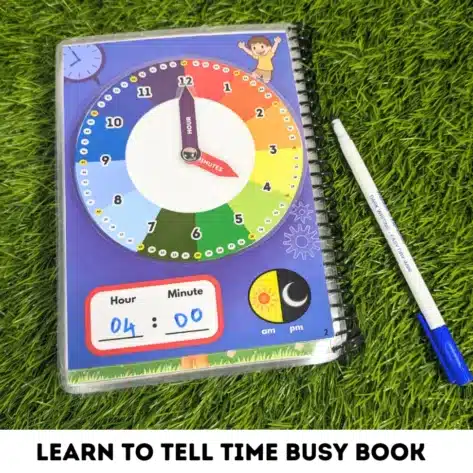 Fun activities to teach kids to read a clock